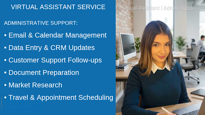 be your administrative virtual assistant