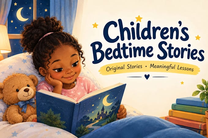 write original bedtime stories for children with moral lessons