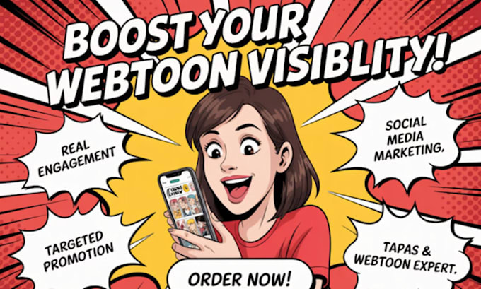 promote your webcomic, webtoon promotion, tapas, manga, comic