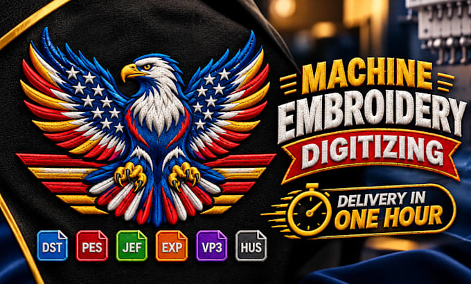digitize your logo into a machine embroidery file