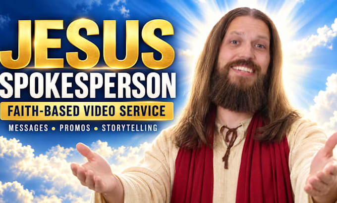 have jesus give a custom message or promo