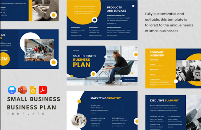 create a business plan for startup