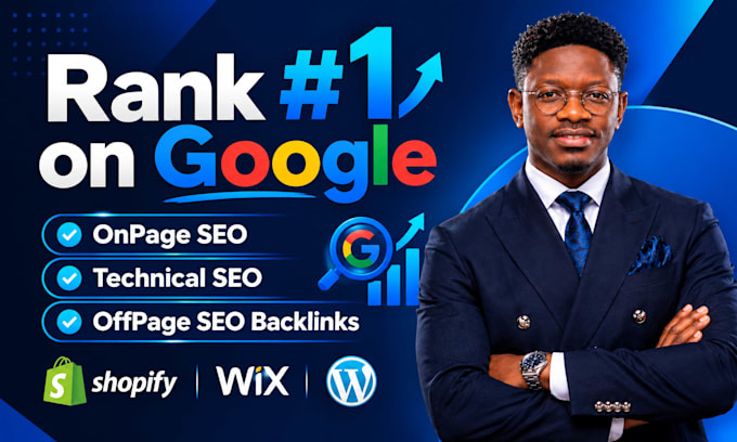 do complete SEO service for wordpress,  wix,shopify squarespace and webflow