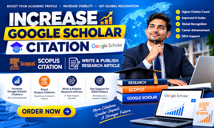 increase google scholar, scopus citation, write and publish research article