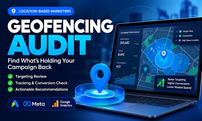 audit geofencing ads for targeting and tracking issues