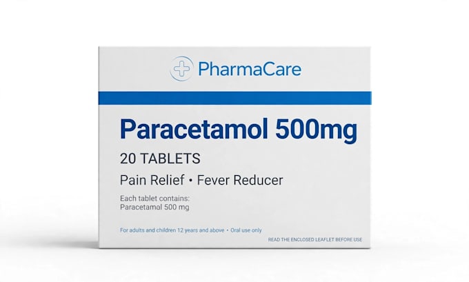 design professional medicine box and pharmacy packaging