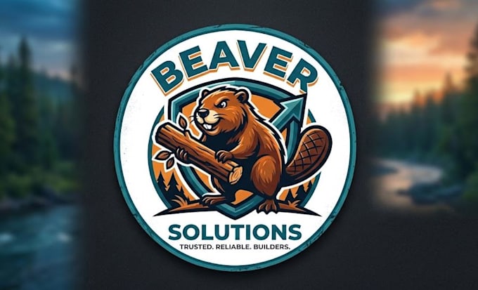 create eye catching beaver logo conversion