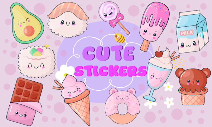 draw custom kawaii stickers, emotes, and badges