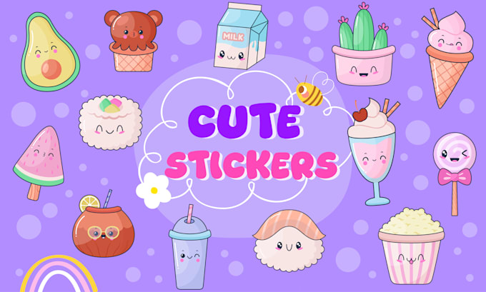 draw custom kawaii stickers, emotes, and badges