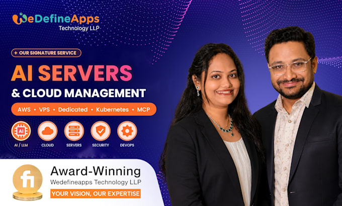 deploy and manage ai servers, AWS, kubernetes, vps and dedicated infrastructure