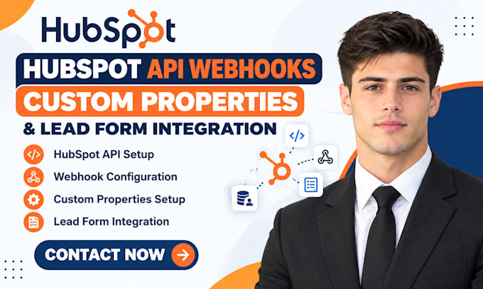 set hubspot API webhooks hubspot custom properties hubspot lead form integration