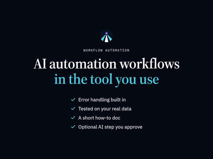 build an ai automation workflow that connects your apps