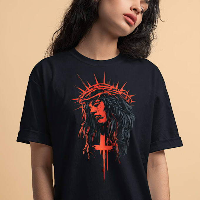 do create custom christian t shirt designs