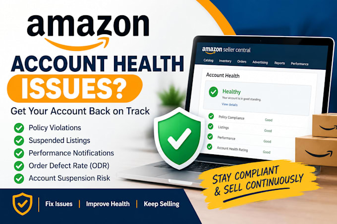 be amazon account health issues listing errors and violation