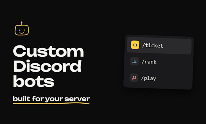 build a custom discord bot for your server