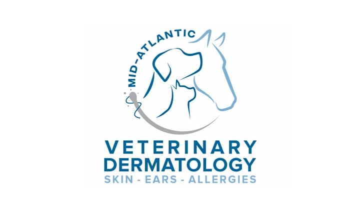 design mid atlantic veterinary dermatology logo