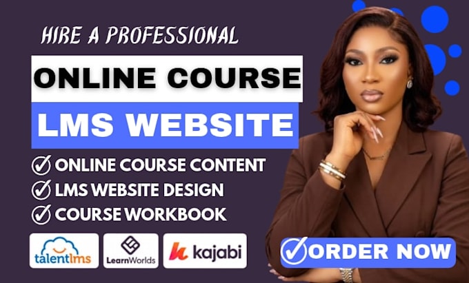 create course content on talentlms, learnworld moodle, graphy and wordpress lms