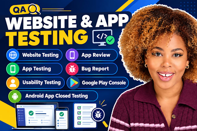 do mobile app testing, app reviews, app installs, qa testing