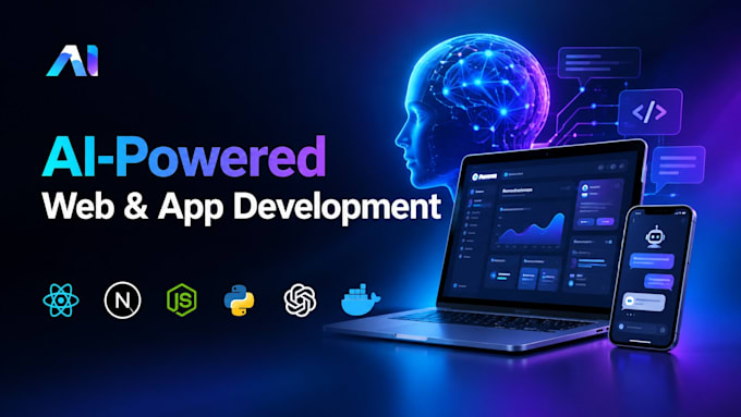 do ai website, ai software, ai web application, as ai engineer