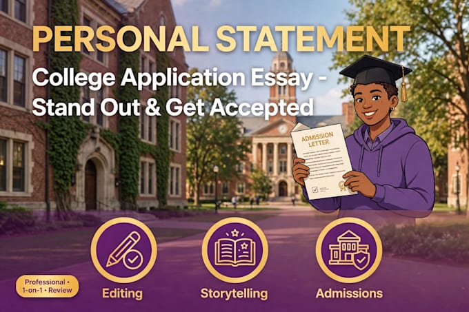edit your personal statement and college application essay