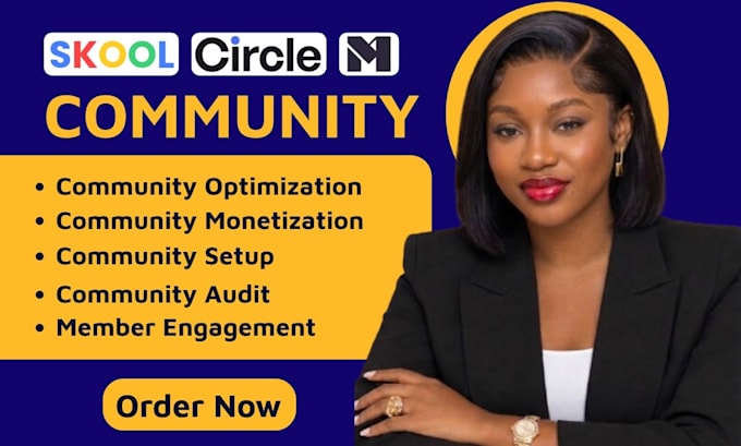 audit, setup, manage and monetize skool, circle so, mighty networks communities
