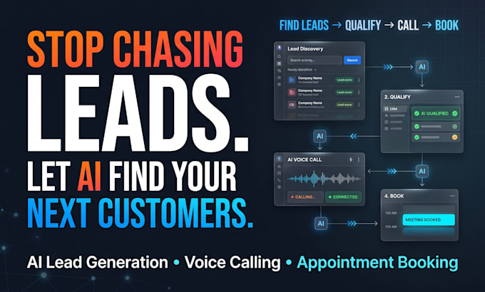 build ai lead generation and appointment setting automation