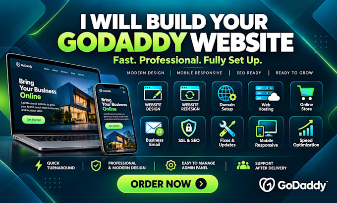 godaddy website design godaddy website redesign godaddy design develop godaddy