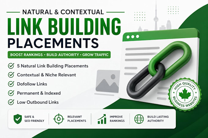 do natural link building for your website SEO