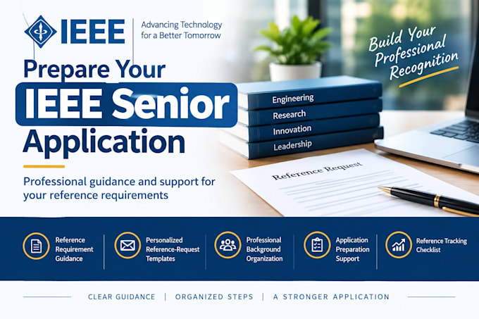 help you prepare a strong ieee senior references application