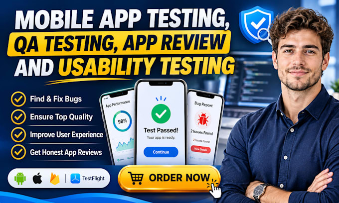 do mobile app testing qa testing app review and usability testing