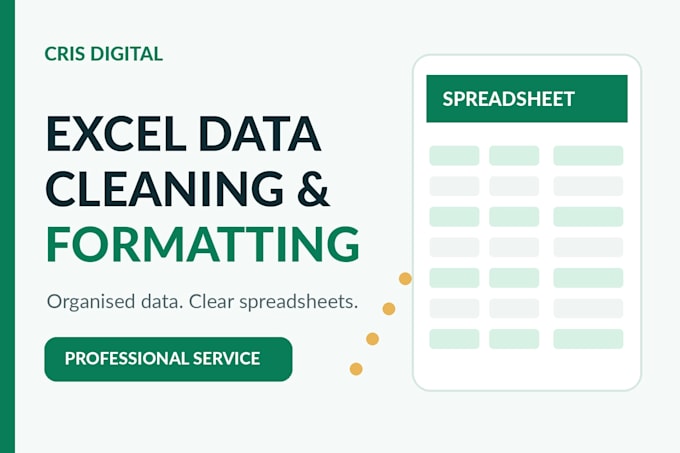 clean and format excel spreadsheets