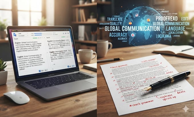 translate and edit book, articles and scripts