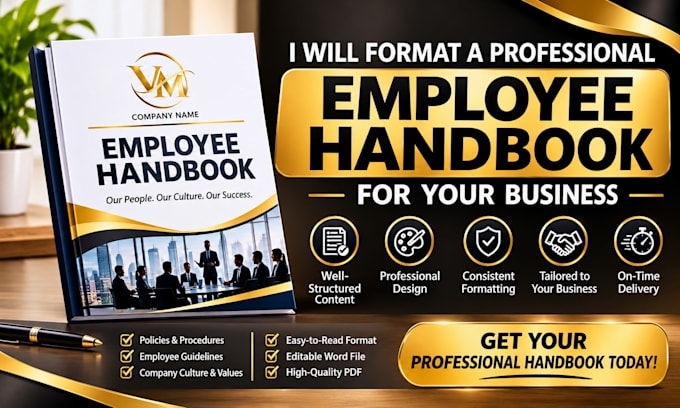format an employee handbook