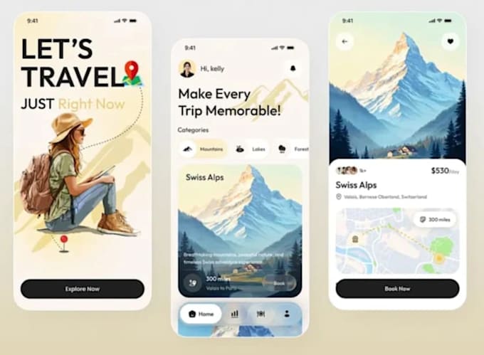 develop city tour app, travel booking, tourism app