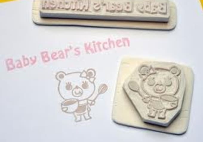 send you a custom rubber stamp with any text, logo, or photo you want