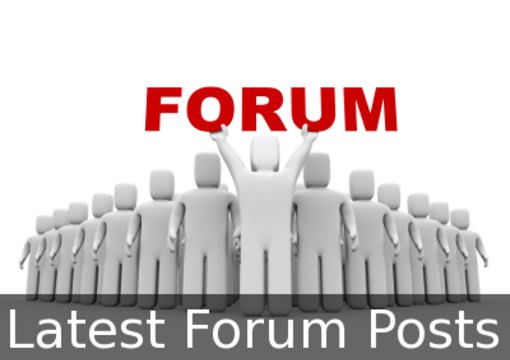 join your online forum and make 20 quality posts