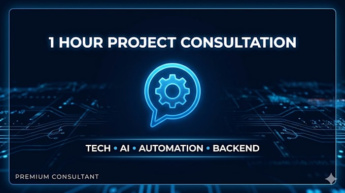 1 hour software project consultation