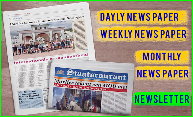 design professional advertorial newspaper layout in indesign