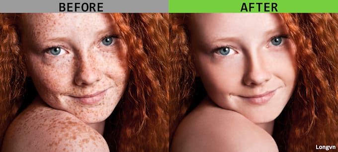 do photo retouching and enhancement