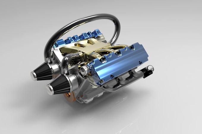 create any cad design using solidworks and catia
