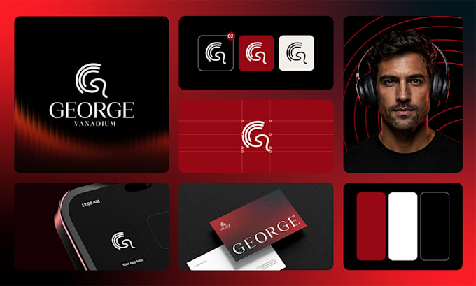 design 3 business logo, brand identity and visual identity