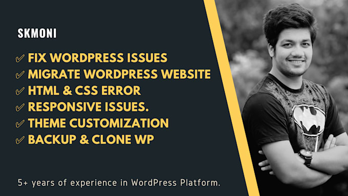 wordpress issue, bug and migrate wordpress website