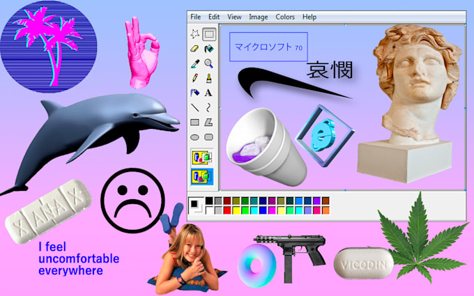 Vaporwave Gradient Photoshop Create A Vaporwave Gradient Banner By Chenoatyehimba Fiverr fiverr