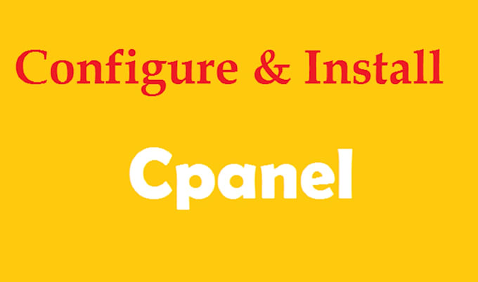 install and configure hosting control panels