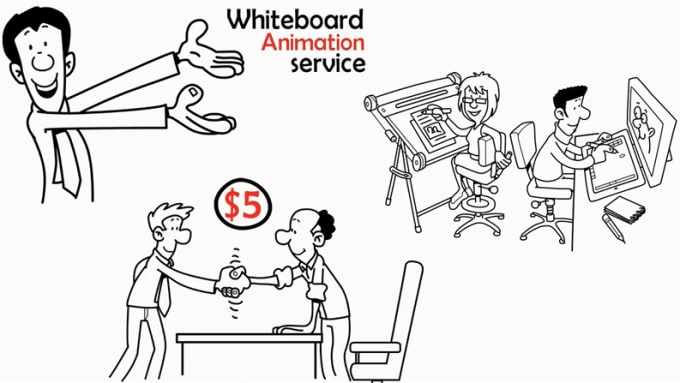 create professional whiteboard animated video