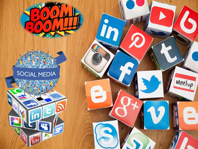 manage social media to booming