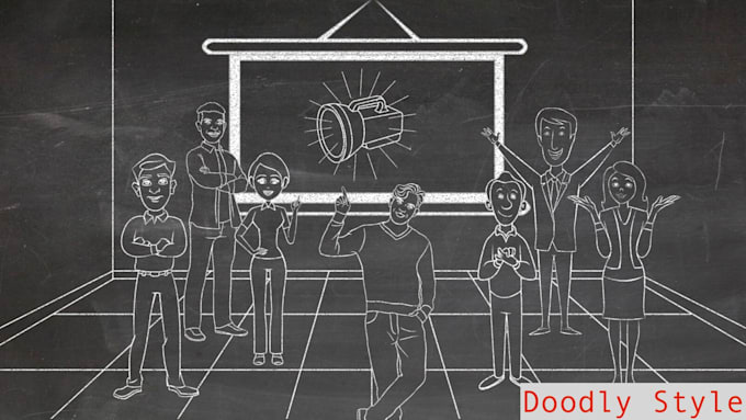 create whiteboard animations video for products and services