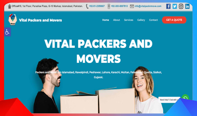 design and develop wordpress or joomla website