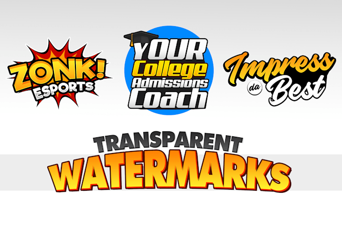 create a transparent youtube watermark for you