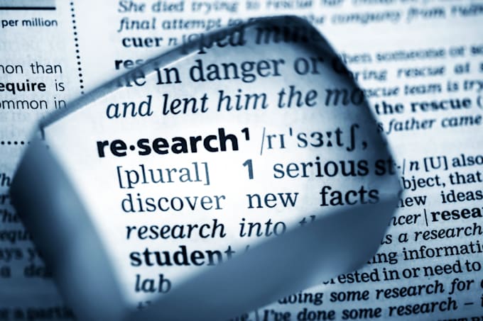 research paper investigation and data summary